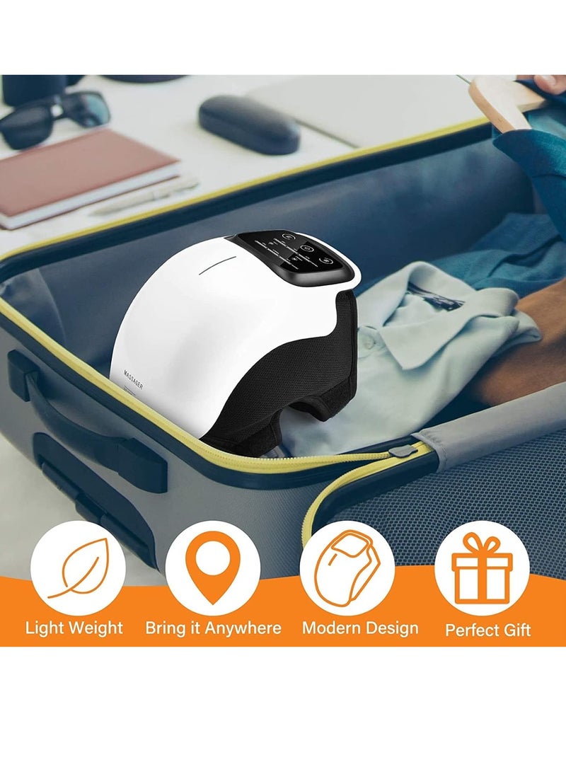 ELTRAZONE Electric Knee Massager, Knee Therapy Massager with Heated and Vibration, Joint Warmer Massage for Reduces Knee Inflammation, Swelling, Stiffness, Pain - Image 3