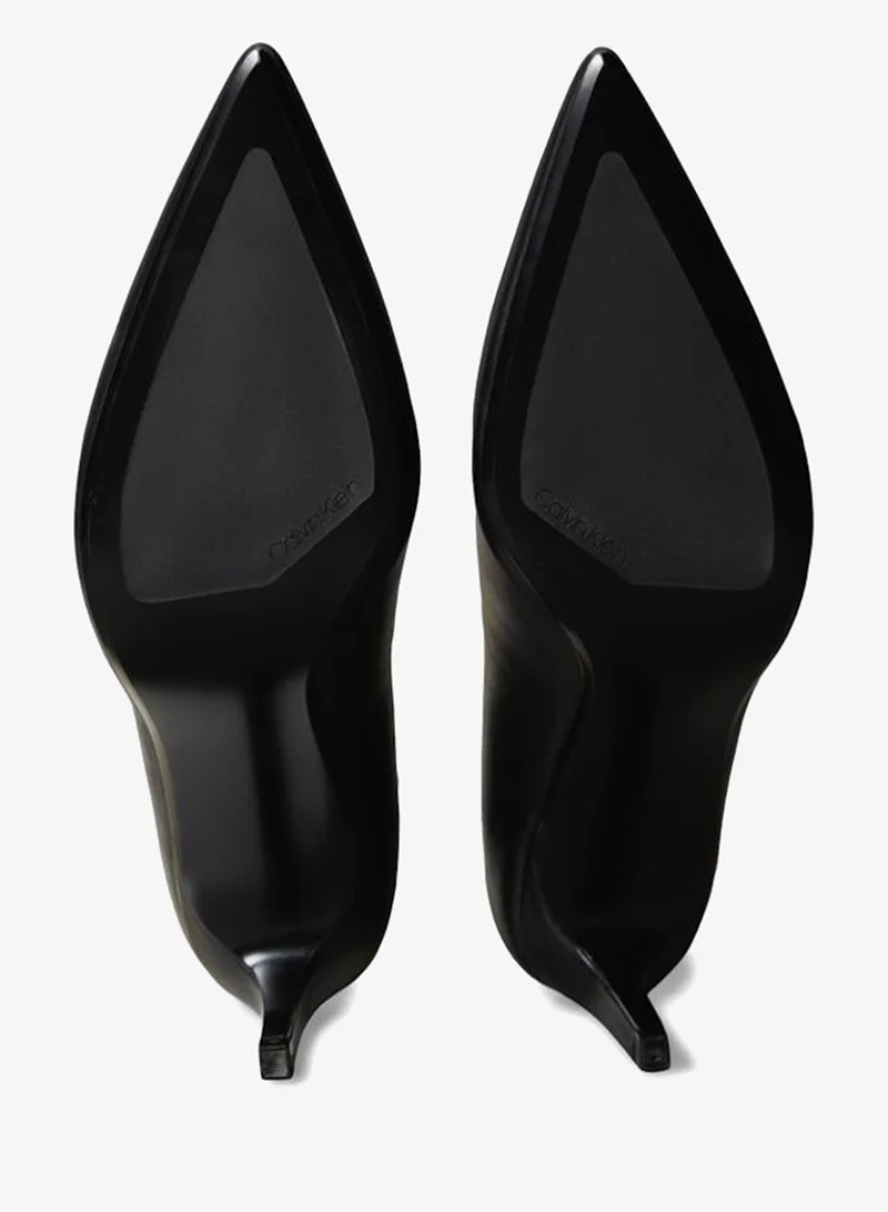 Calvin Klein black Leather Stiletto Pumps for Women | Best Price UAE