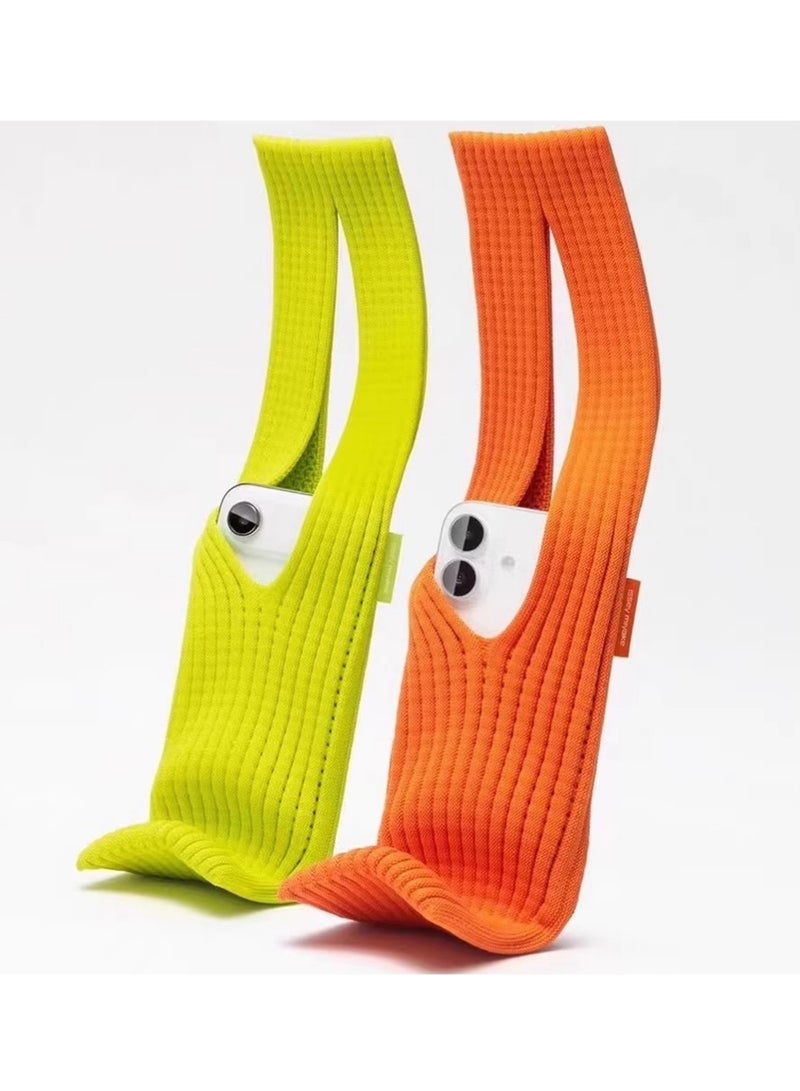 YOUGE 3Pcs iPhone 17 Pro Max Pocket Sports Phone Armband - High Elastic One-Piece Knit, Non-Slip for Running, Easy On/Off & Wear-Resistant, Universal Fit for iPhone 17/16/15, Samsung Galaxy S25 Ultra Most Phones - Image 2