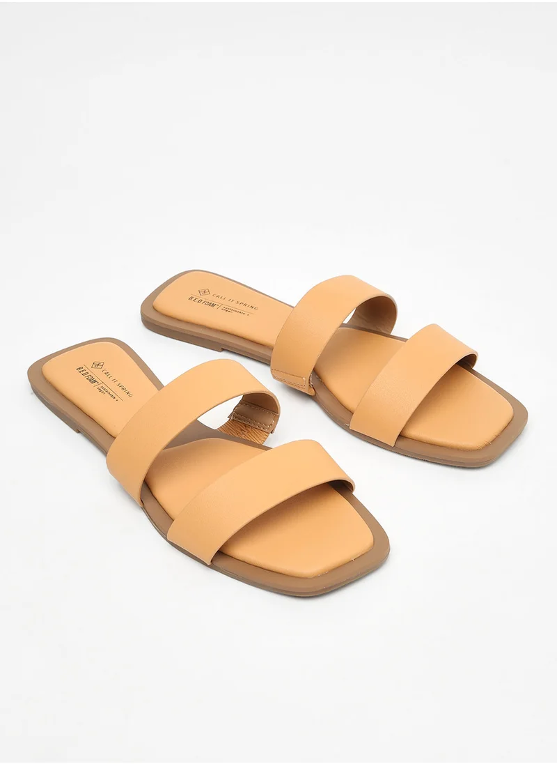 CALL IT SPRING Dual Strap Sandals