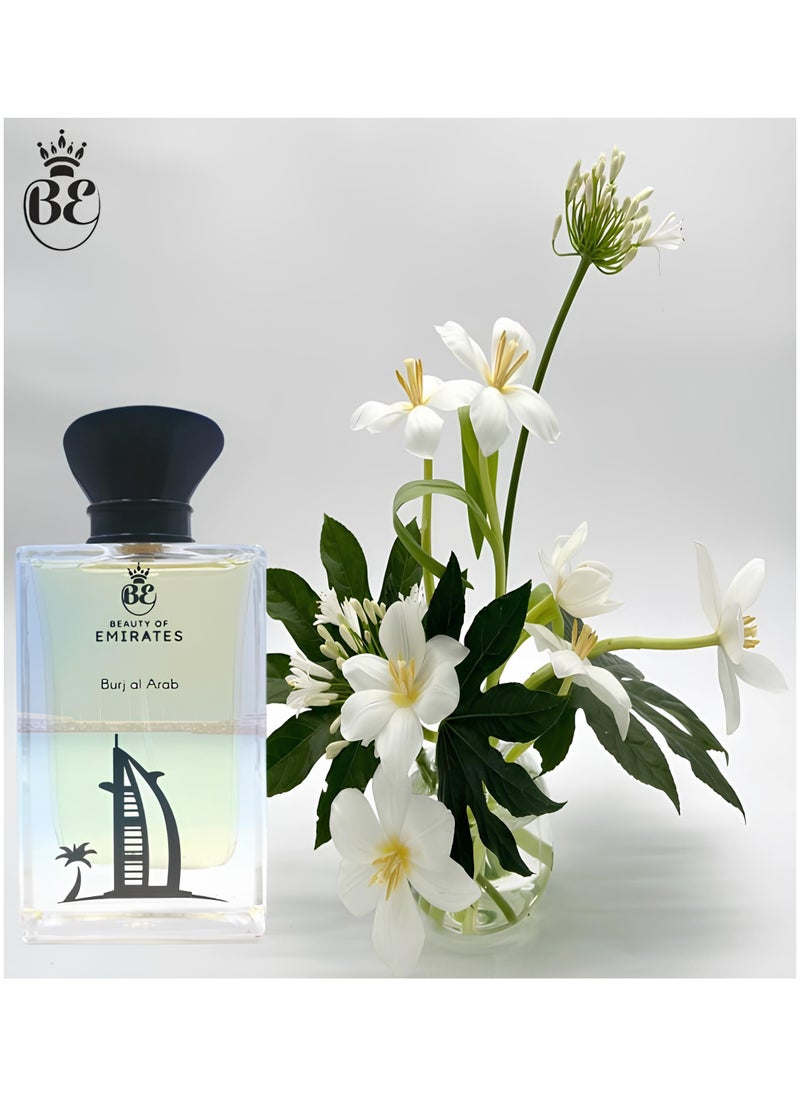 Generic BEAUTY OF EMIRATES – BURJ AL ARAB Fragrance | Beauty of Medieval House | Premium Unisex Long Lasting Luxury Perfume | Mystere EAU DE Parfum Bottle - 80ml.  - Image 2
