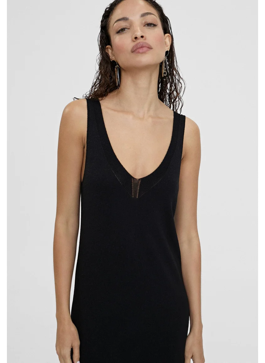 لولا كساديمونت Long knit dress
