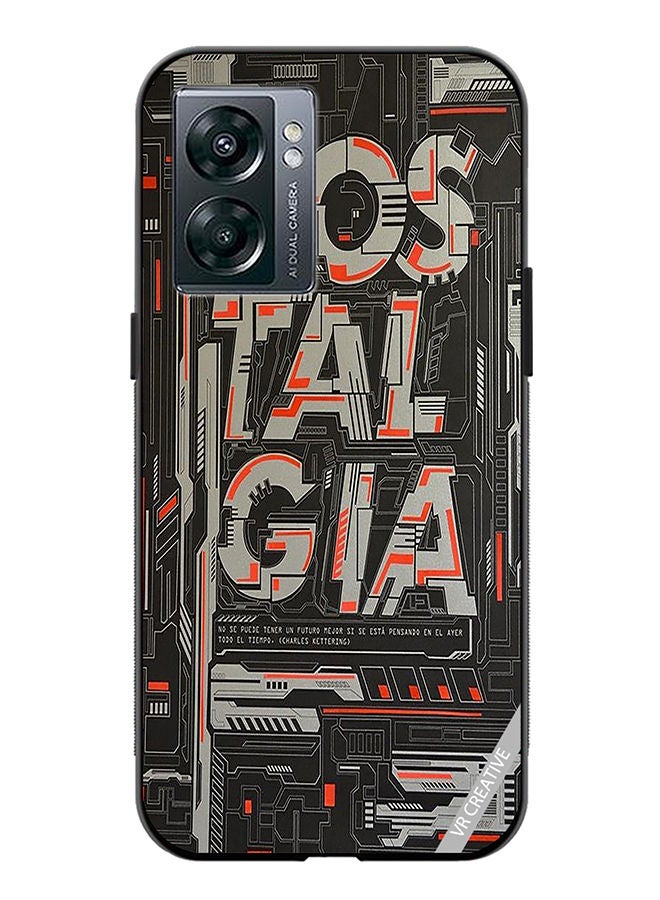 VR CREATIVE Protective Case Cover For OnePlus Nord N300 Nostalgia Design Multicolour - Image 1