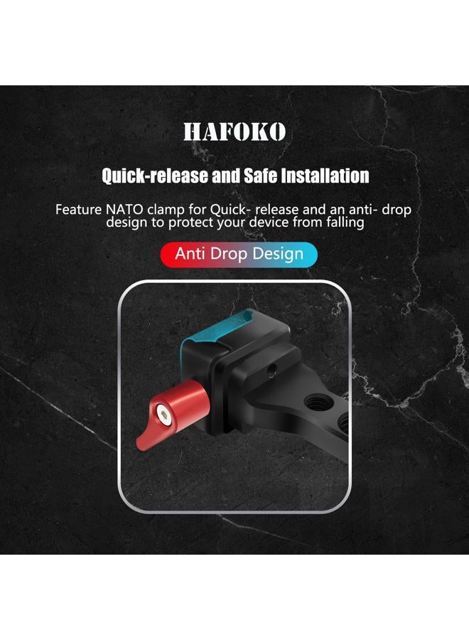 HAFOKO RS4 Phone Holder & Tablet Mount, Aluminum Alloy Monitor Mount, Compatible with DJI RS4/RS4 PRO/RS3/RS3 PRO/RS3 Mini/RS2/RSC2 Gimbal Stabilizer - Image 5