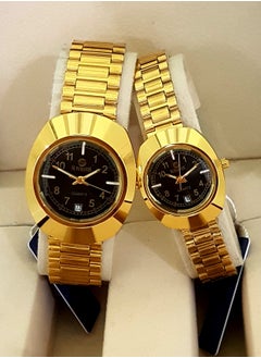couple watches - 2 pcs for men and women - original and waterproof 100% with box