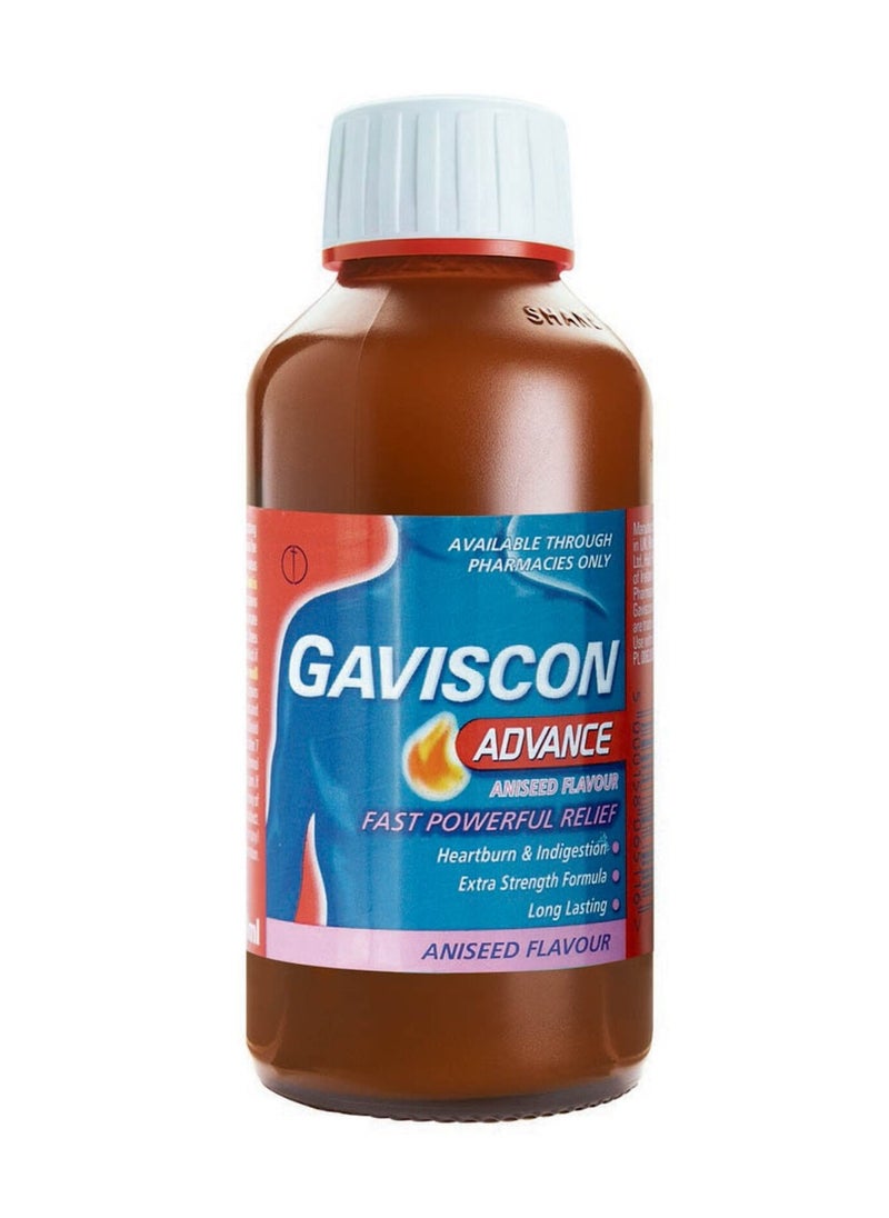 GAVISCON Liquid Advance Aniseed Flavor 300Ml 