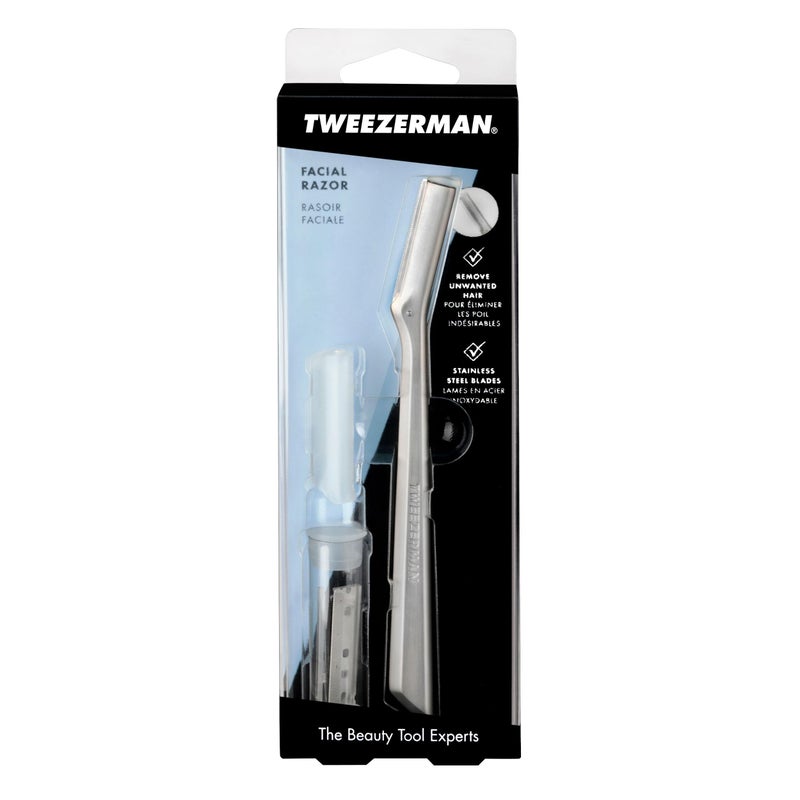 Tweezerman Stainless Steel Facial Razor - Image 5