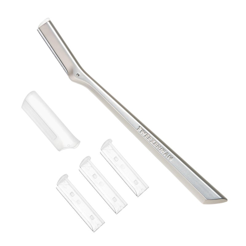 Tweezerman Stainless Steel Facial Razor - Image 1