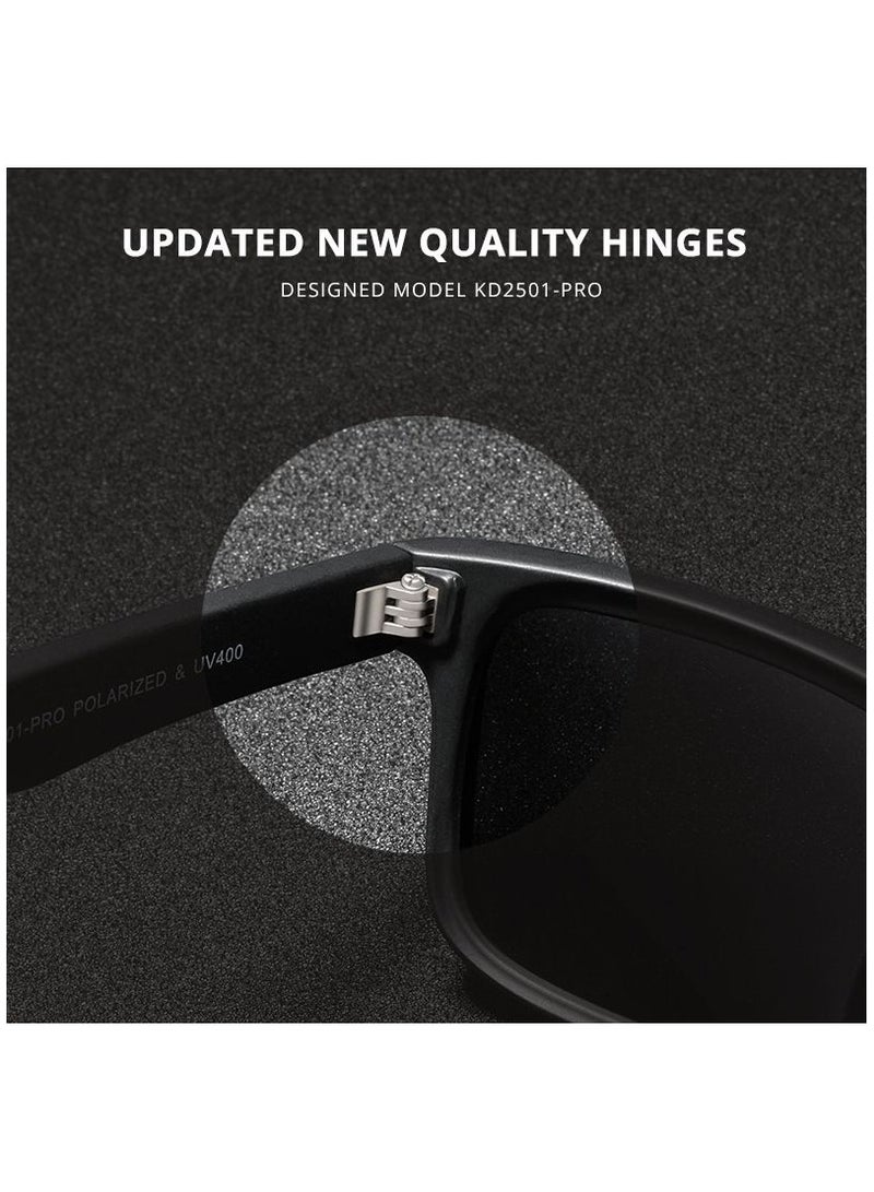 kdeam Trendy and cool outdoor sports sunglasses, polarized sunglasses, colorful true film UV-resistant sunglasses - Image 4