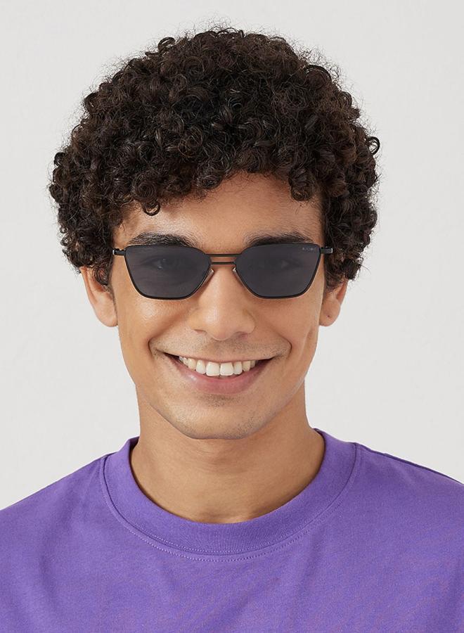 Blackout Mint,Unisex Sunglasses, Cat Eye Sunglasses, UV Protection: UV400 (Black,Black) - Image 4