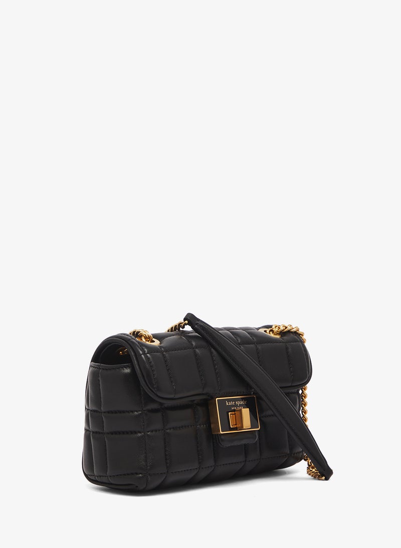 كيت سبيد حقيبة كروس بودي بغطاء مزين بشعار - Image 3