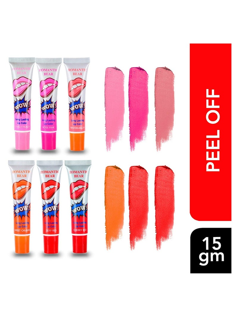 VeniCare 6-Piece Long Lasting Lip Colour Set Multicolor - Image 2