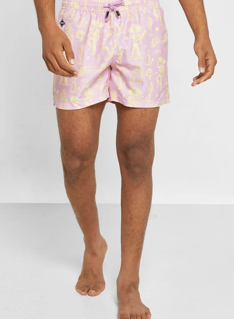 NIKBEN La Cucaracha Swim Shorts