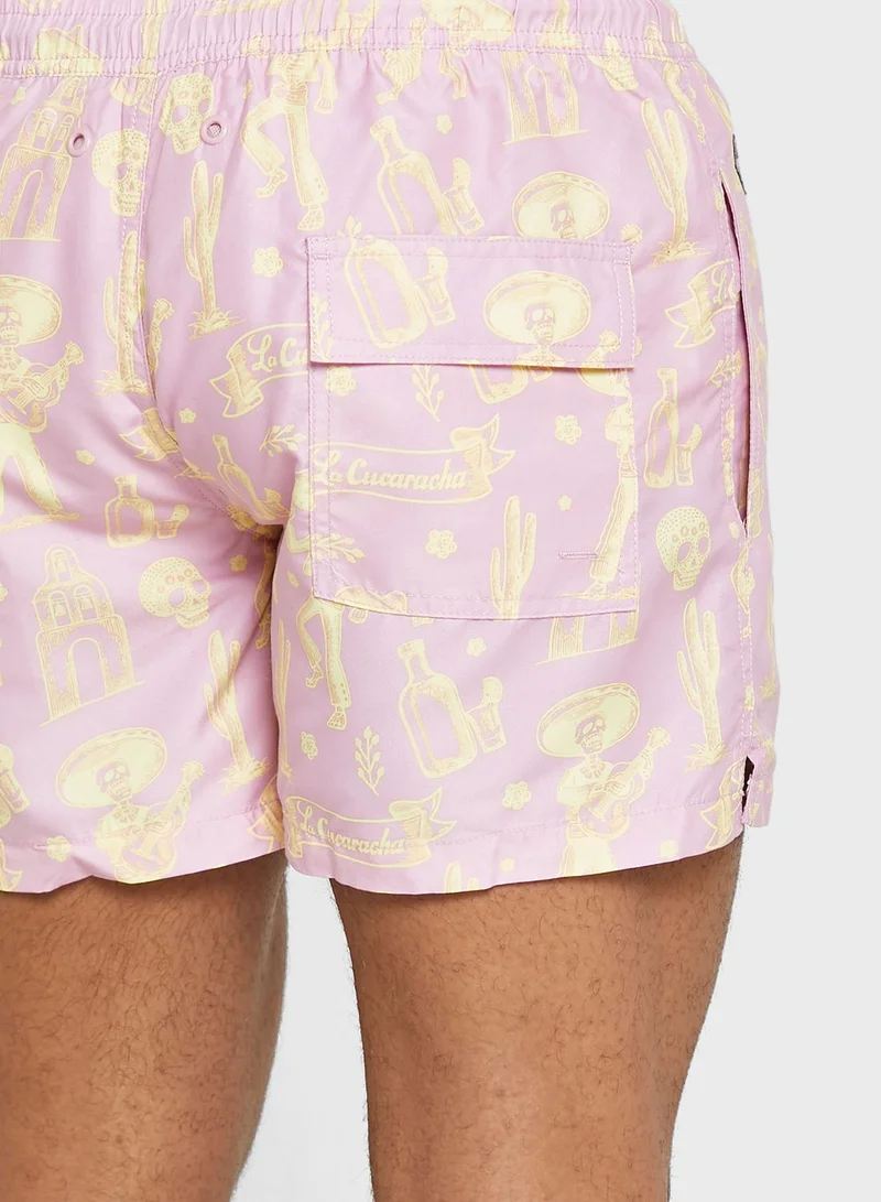 NIKBEN La Cucaracha Swim Shorts