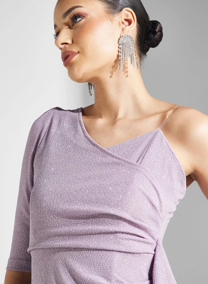 Ella Limited Edition One-Shoulder Slit Dress