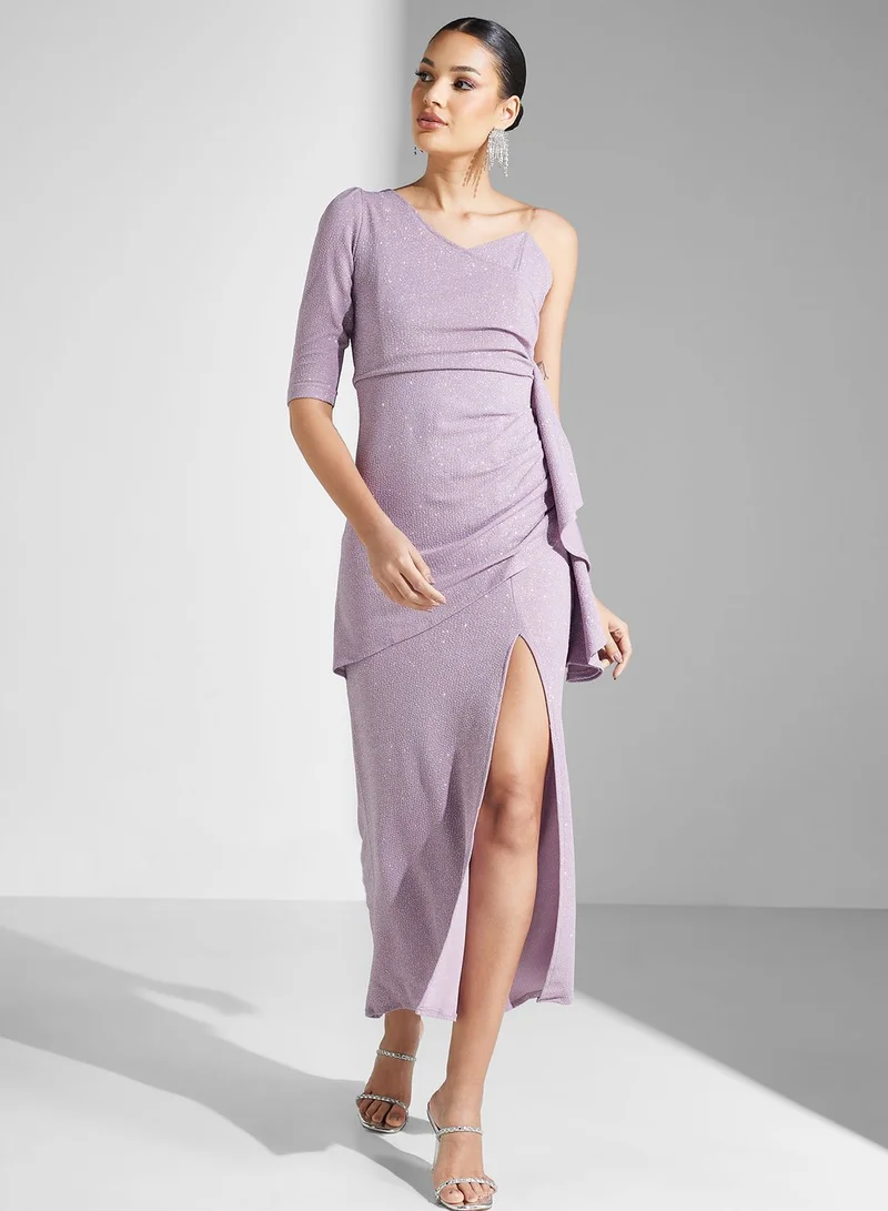 Ella Limited Edition One-Shoulder Slit Dress