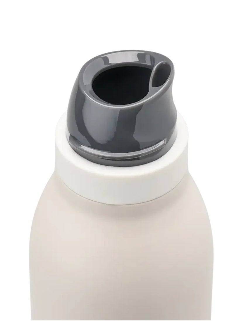 Owala Solid Thermos Flask Stainless Steel Kettle with Lid Large Capacity Ice Coffee Cup Portable Travel Home Summer Water Bottle (24OZ)  - Image 3