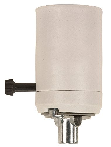 Satco 90-428 3-Way Turn Knob Mogul Socket with Hickey - Image 3