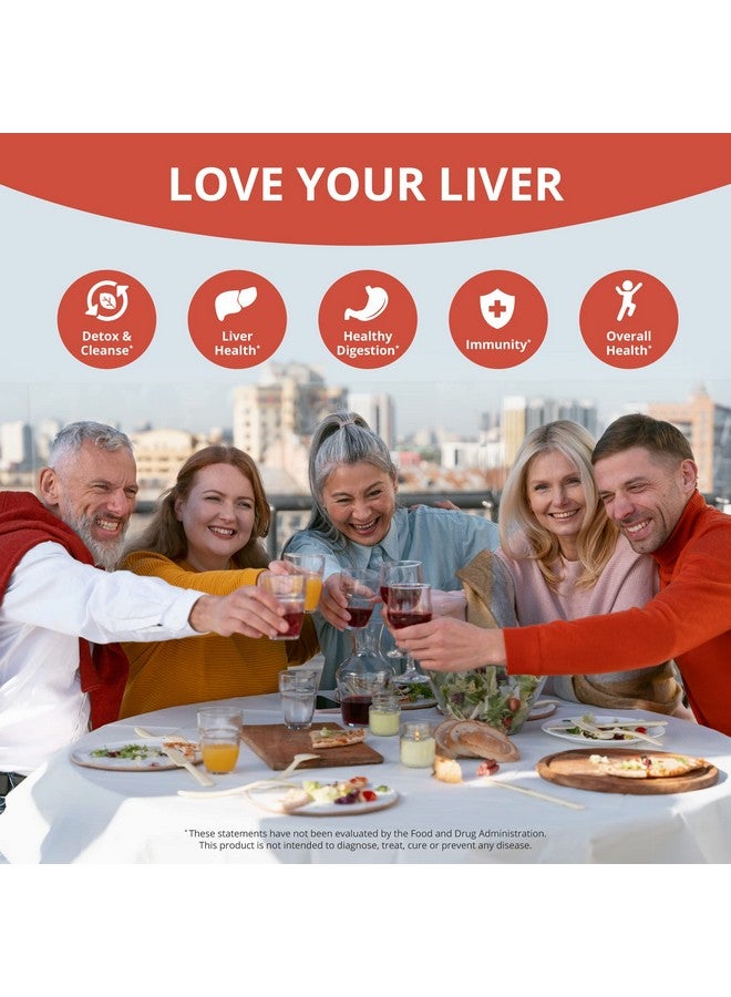 NuBest LiverTox من NuBest - تركيبة صحية فاخرة للكبد - تنظيف الكبد، إزالة السموم وإصلاح - مع حليب الشوك، كولين، بنجر، كركم، خرشوف ونديلون - 60 كبسولة | إمداد لمدة شهر - Image 4