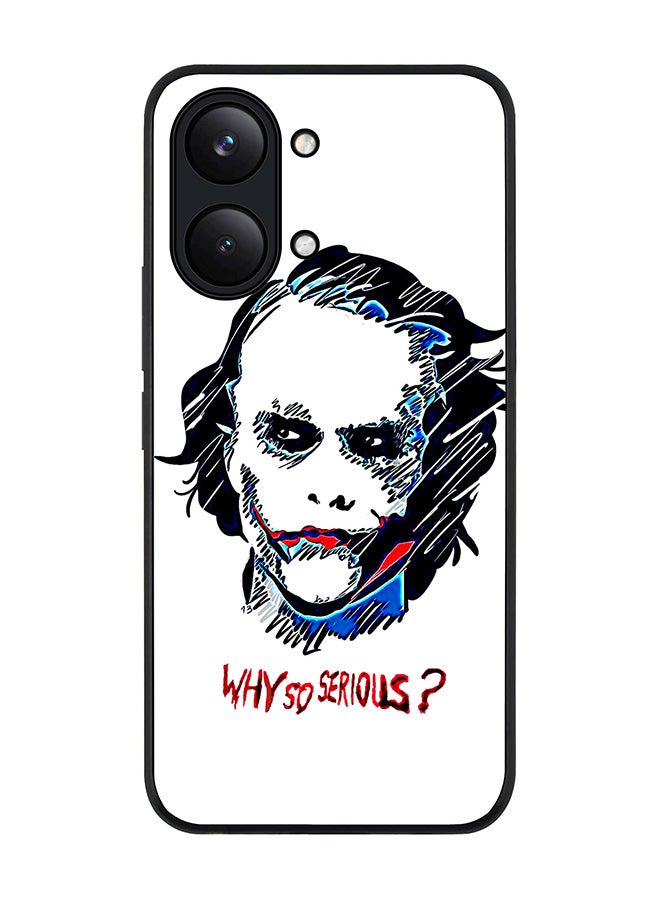 Stylizedd Rugged Case for Xiaomi Poco X8 Pro Max / Redmi Turbo 5 Max- Slim Fit Hybrid Rubber Cover Why So Serious - Image 1