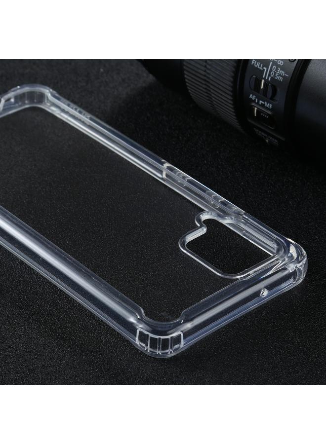 erorex Case For Samsung Galaxy A42 5G Four-corner Shockproof Transparent TPU + PC Protective Case - Image 5