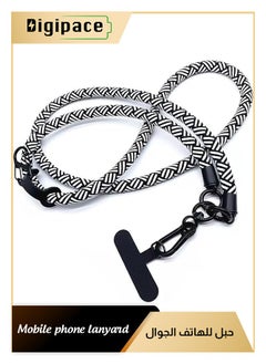 Digipace 120cm Cell Phone Lanyard, Crossbody Rope, Around the Neck Wrist Strap for Most Smartphone Case, Headset Keychain, Offices  - Image 1