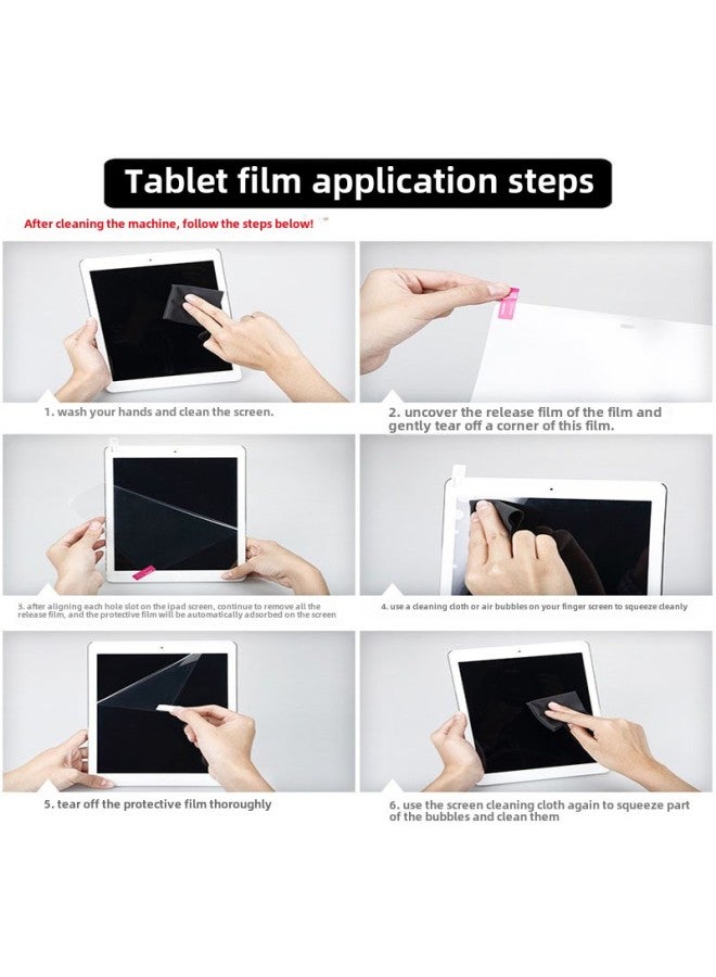 Applicable To Huawei Matepad 11.5 "S Flat Protective Film 2024 PET HD Soft Film M6 Protection-Color:Huawei Matepad 10.4 Inch-Dimensions:HD Soft Film OPP Bag (single Model 10 PCs)