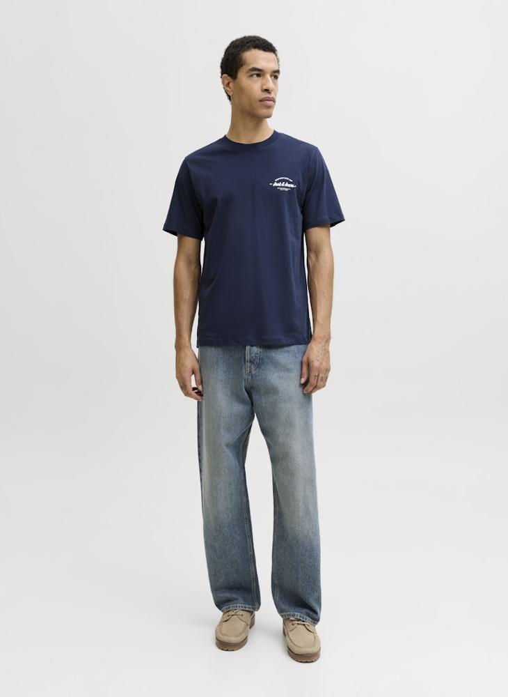 JACK & JONES Graphic Crew Neck T-Shirt - Image 5