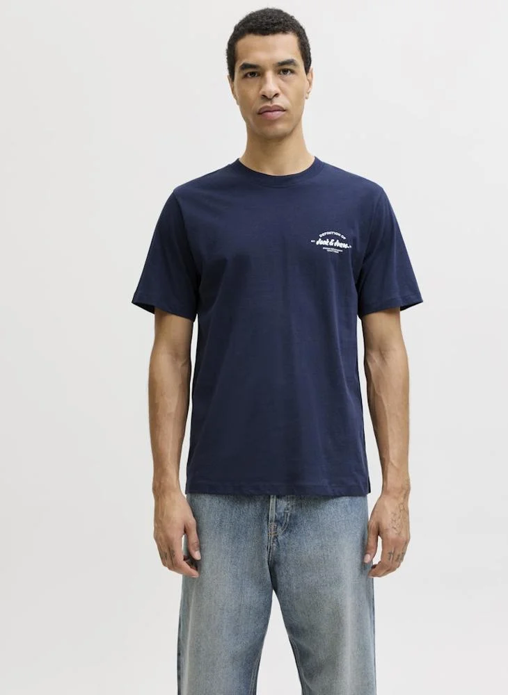 Graphic Crew Neck T-Shirt