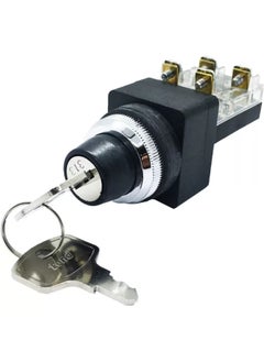 Real Tend Real Tend Ø30mm. 3 Positions Key Type Selector Switch with 1 Year Warranty 