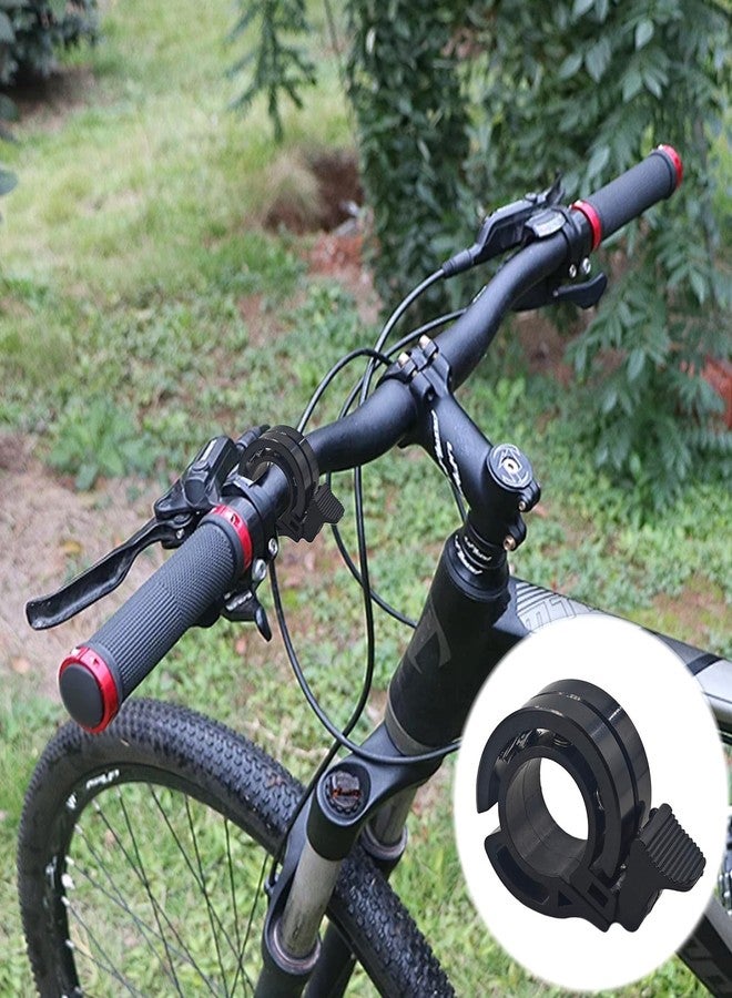 Runseaway Aluminum Alloy Round Double Bike Bell, 22mm Handlebar, Hidden Aluminum Bicycle Bell with Crisp Loud Sound for Mountain Road Bikes - Image 4