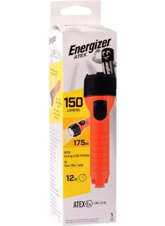 Energizer Atex 150 Lumen Flashlight + Varta Alkaline Aa Pen Battery 6 Pcs  - Image 2