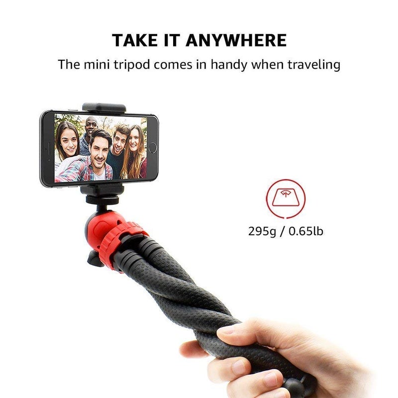 Adofys 12 inch Gopod Gorilla Tripod Stand for Mobile Phone and Camera Tripod for Video Recording Gorilla Tripod for Mobile vlogging - Image 3