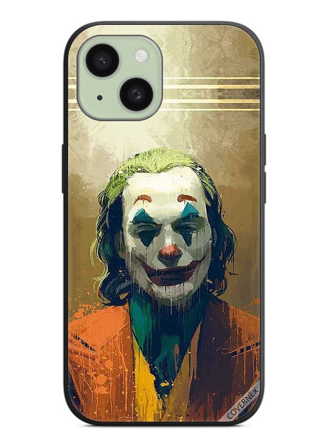 Covernex Protective Case Cover For Apple iPhone 15 Plus Joker Paint Art - Image 1