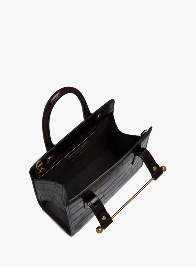 Strathberry  Mini Tote In Croc Leather for Women | Best Price UAE
