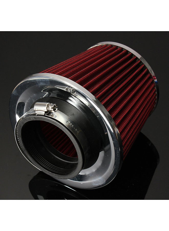 64-76mm/3'' Universal Car Cold Air Intake Filter Induction Pipe Power Flow Hose System