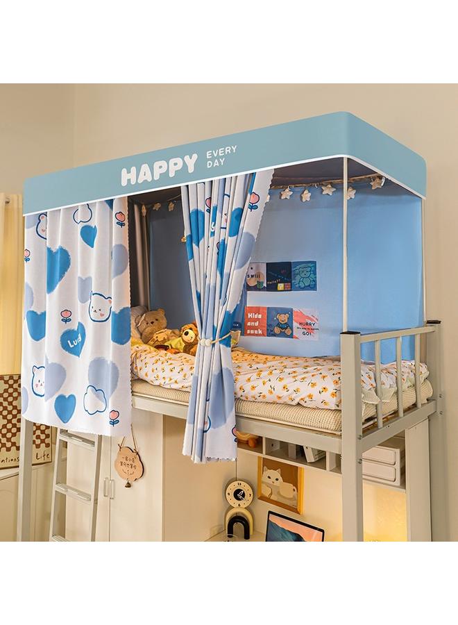 Bluejw Shaded College Students' Dormitory Special All-inclusive Bed Mantle Mosquito Net Bed Curtain Integrated Bedroom Upper And Lower Bed Universal Wholesale - Image 4