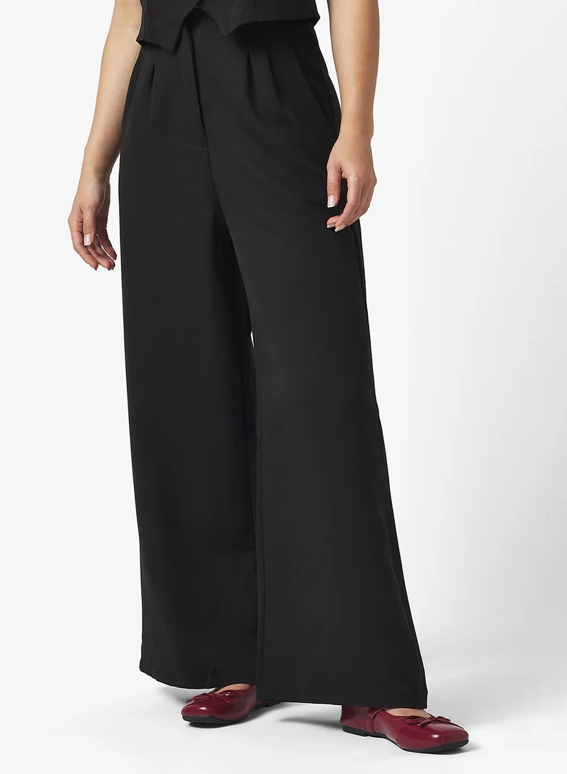Ginger Button Down Waistcoat & Relaxed Fit Pant Coord Set