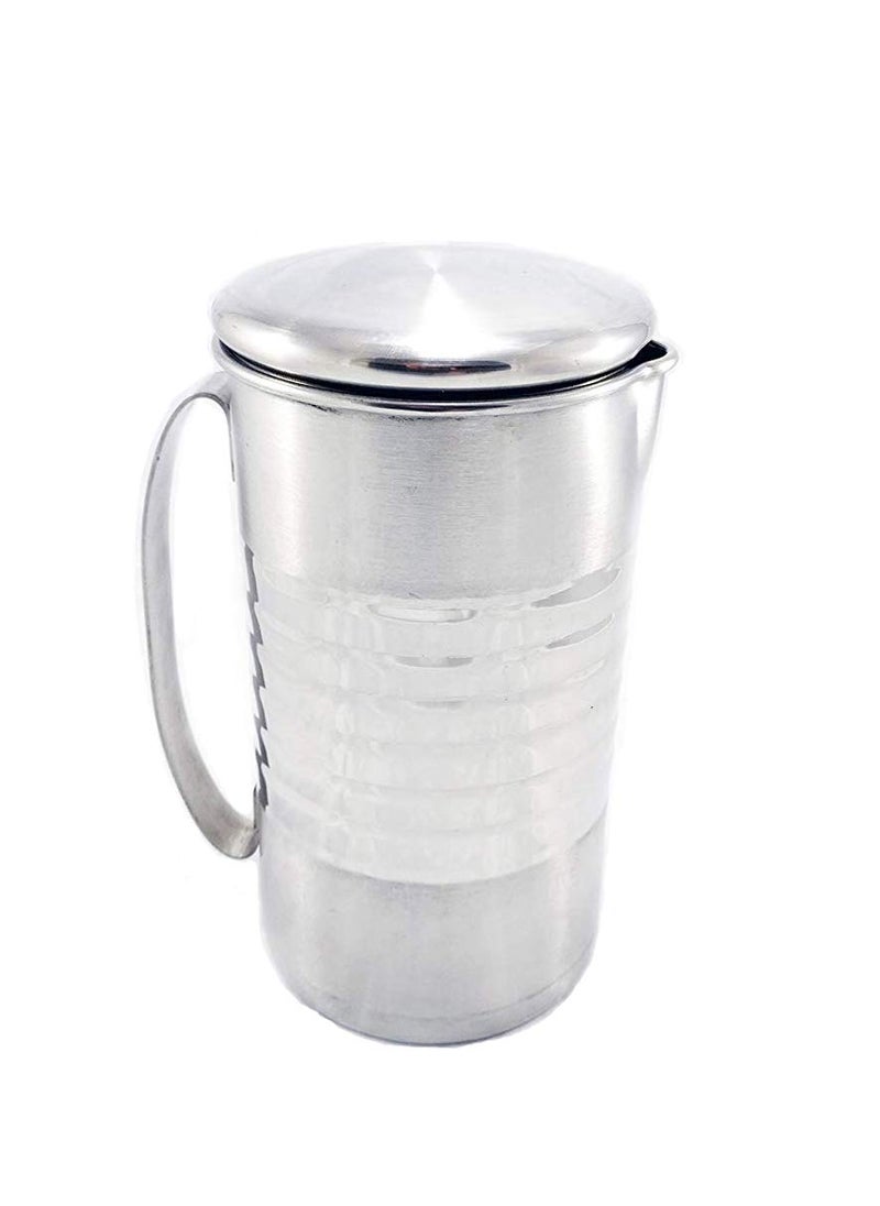 ekitchen Stainless Steel Krish Water Jug Small (1.3 Litre) - Image 3