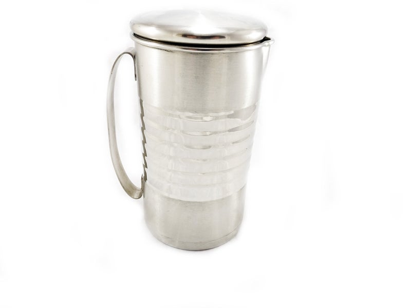 ekitchen Stainless Steel Krish Water Jug Small (1.3 Litre) - Image 1
