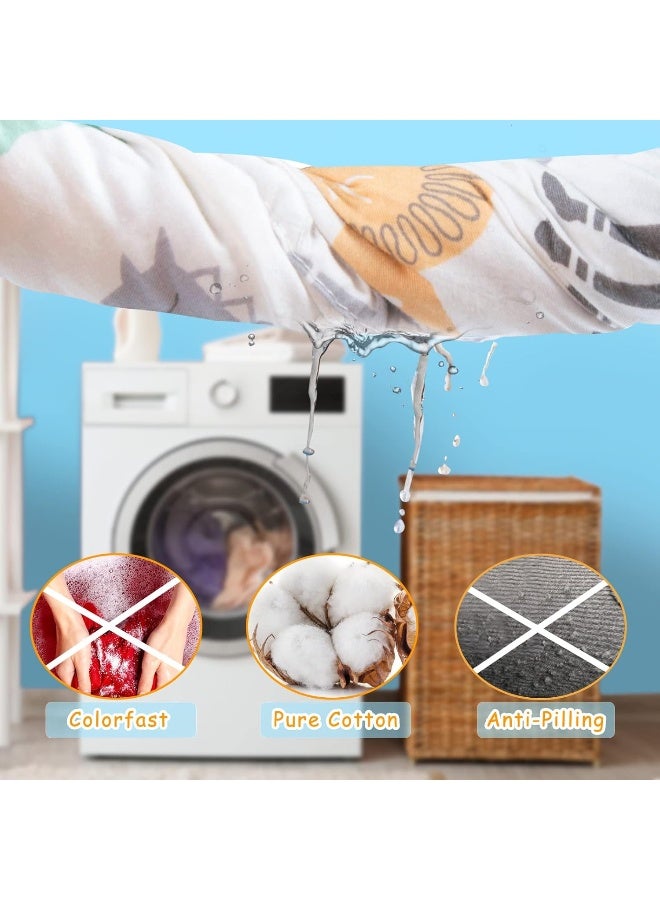 SMTTW Seat Cover Compatible with Bumbo Seat, Summer Cooling Breathable Seat Cover for Baby Boy Girl(Grey Animals) - Image 5