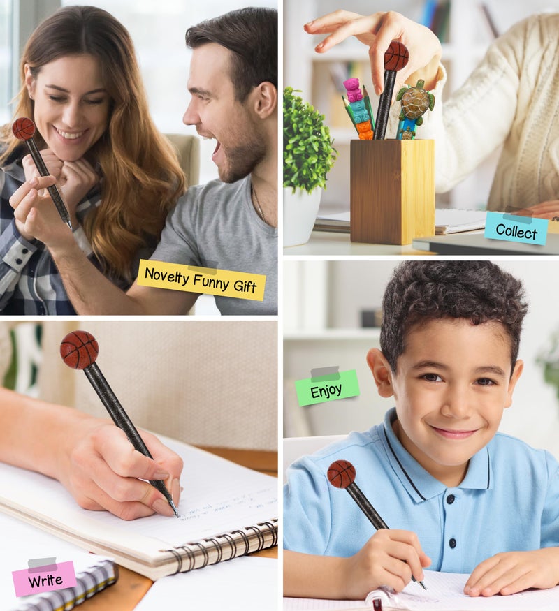 Planet Pens Basketball Novelty Pen – Fun & Unique Kids & Adults Office Supplies Ballpoint Pen, Cool Sports Writing Pen Instrument For School & Office - Image 4