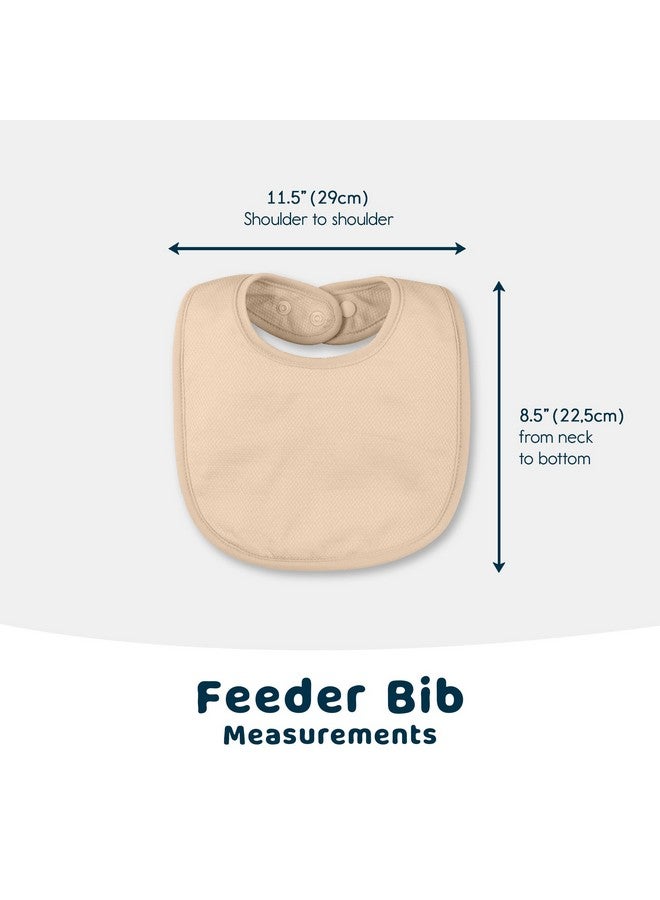 Tiny Twinkle Tiny Twinkle Baby Feeding Bibs 8 Pack - Waterproof and Absorbent Infant Drool and Feeding Baby Bibs (Boy Set 8-Pack)  - Image 4