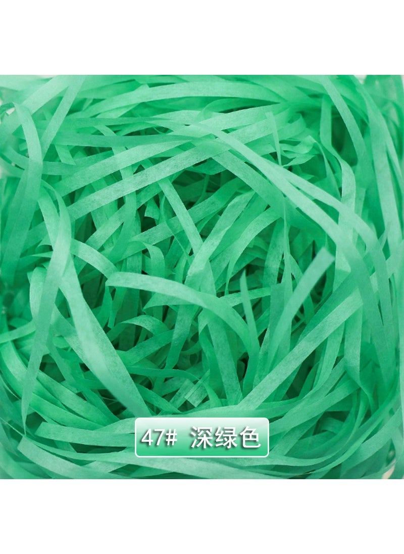 Bulk Crinkle Paper Shred for Gift Boxes 52# Blue Gray  - Image 5