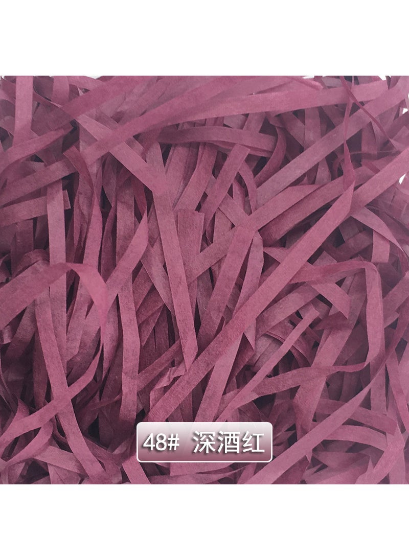 Bulk Crinkle Paper Shred for Gift Boxes 52# Blue Gray  - Image 4