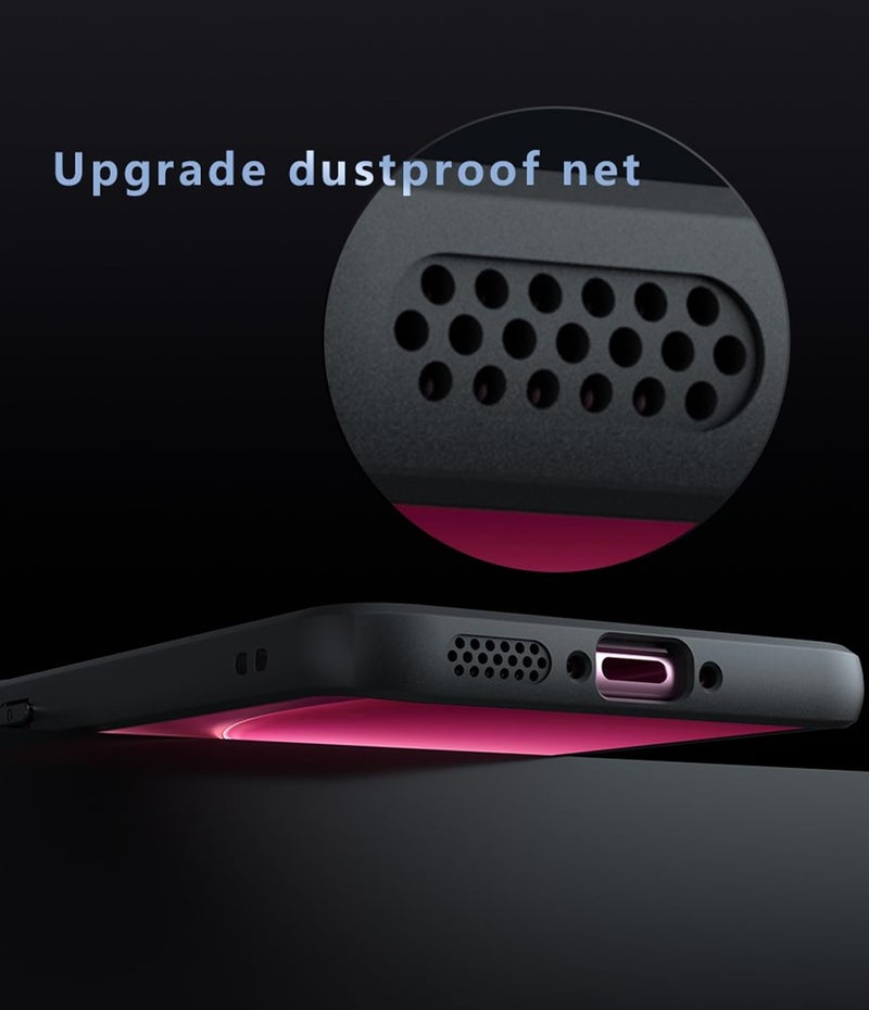 KAPAVER Essential Back Cover Case Compatible with Vivo V60 / Vivo 60e / Vivo T4 Pro 5G (Black) - Image 3