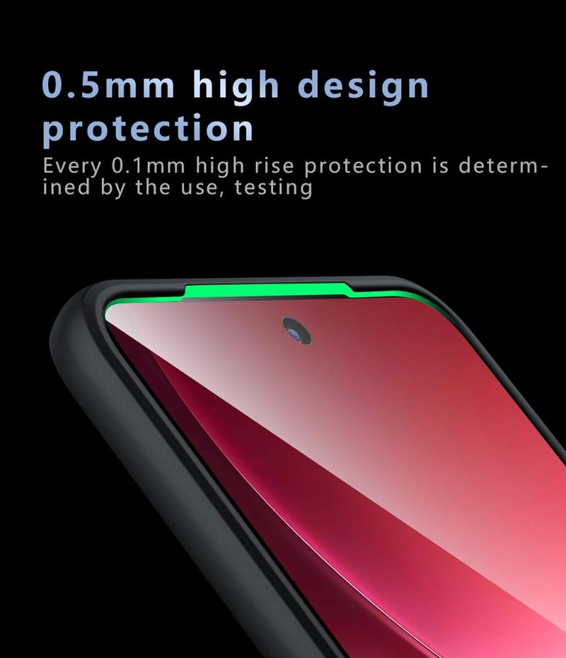 KAPAVER Essential Back Cover Case Compatible with Vivo V60 / Vivo 60e / Vivo T4 Pro 5G (Black) - Image 4
