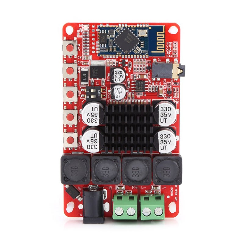 Digital Amplifier Board 50W+50W Dual Channel - Higher Overload Capacity Bluetooth V4.0 Audio Receiver for Home Audio Upgrade & Speaker Conversion - Image 2