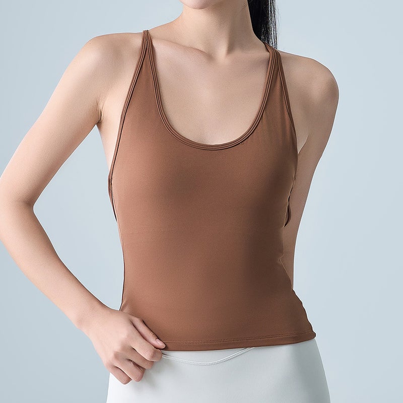 Running Yoga Bra Fitness Jacket Women'S New Beautiful Back Sports Vest Women'S Slim-Fit Slim-Fit With Chest Pad - Image 5