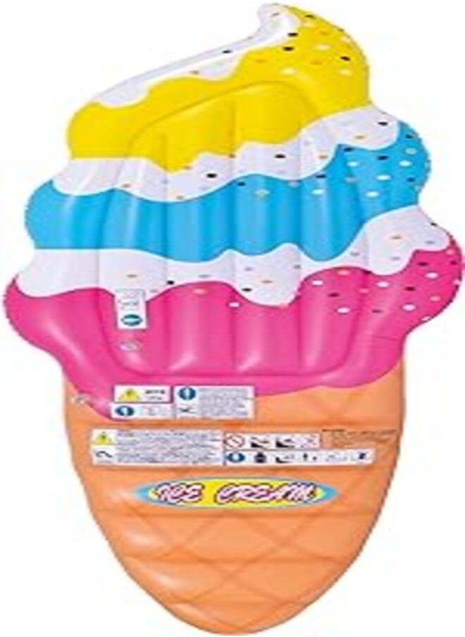 Jilong Jilong Ice Cream Cone Inflatable Airbed - Multi Color 